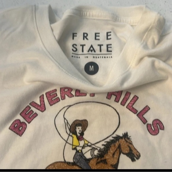 Aeropostale Beverly Hills California Graphic T-Shirt Size M NWT - Picture 5 of 7